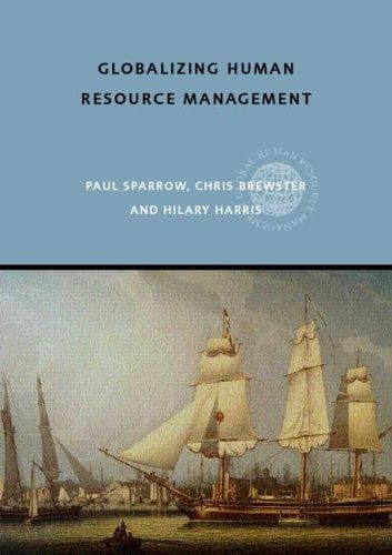 Cover of Globalizing human resource management by Paul Sparrow