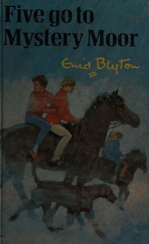 Cover of Five go to the Mystery Moor by Enid Blyton