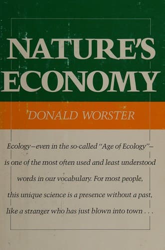 Cover of Nature's economy by Donald Worster