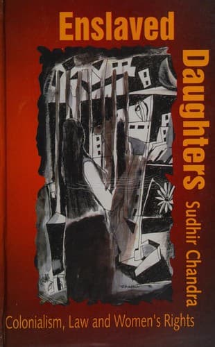 Cover of Enslaved daughters by Sudhir Chandra