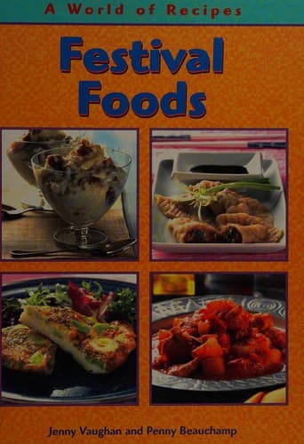 Cover of Festival foods by Jenny Vaughan