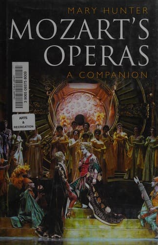 Cover of Mozart's operas by Mary Kathleen Hunter