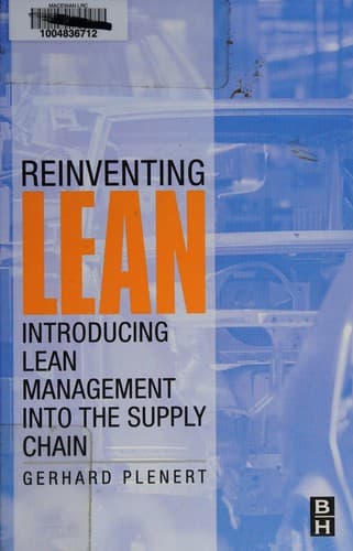 Cover of Reinventing lean by Gerhard Johannes Plenert
