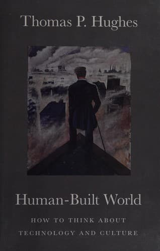 Cover of Human-built world by Thomas Parke Hughes