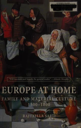 Cover of Europe at home by Raffaella Sarti