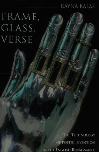 Cover of Frame, glass, verse by Rayna Kalas