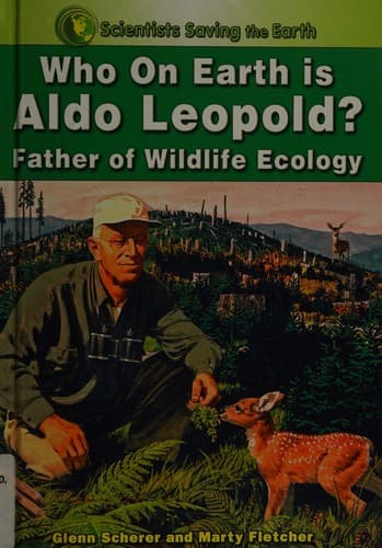 Cover of Aldo Leopold by Glenn Scherer