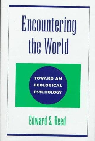 Cover of Encountering the world by Reed, Edward