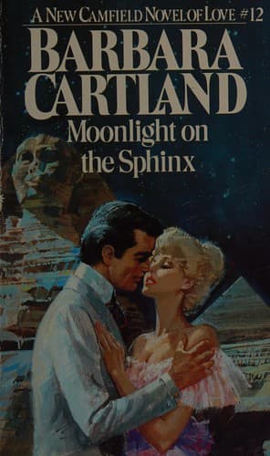 Cover of Moonlight on the Sphinx by Barbara Cartland