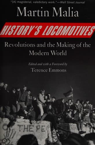 Cover of History's locomotives by Martin E. Malia