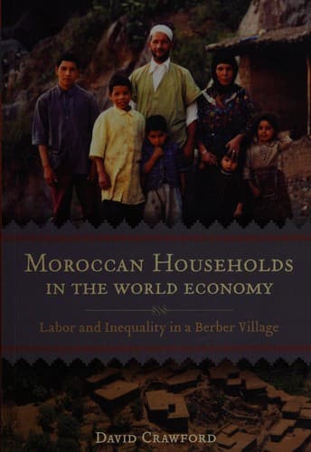Cover of Moroccan households in the world economy by David Crawford