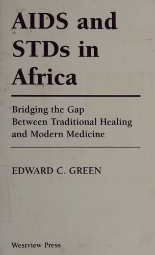 Cover of AIDS and STDs in Africa by Edward C. Green