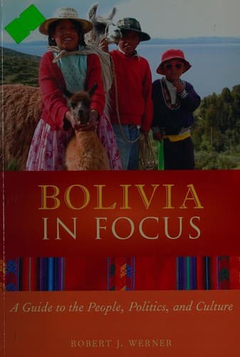 Cover of Bolivia in focus by Robert J. Werner