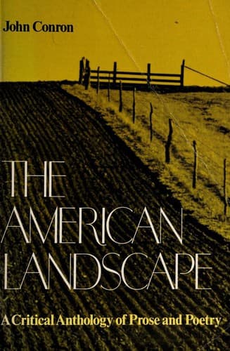 Cover of The American Landscape by John Conron