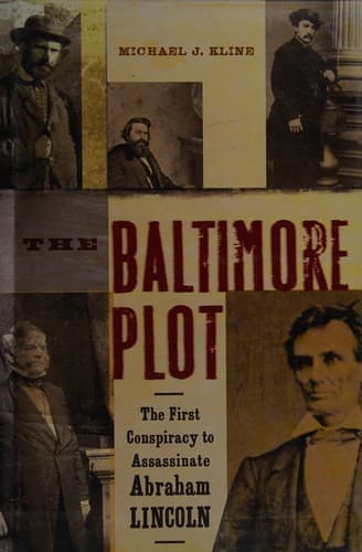 Cover of The Baltimore plot by Michael J. Kline