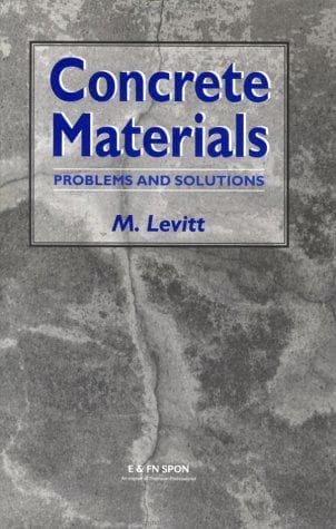 Cover of Concrete materials by M. Levitt