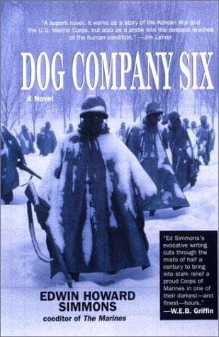 Cover of Dog Company Six by Edwin H. Simmons