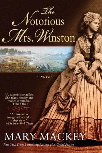 Cover of The Notorious Mrs. Winston by Mary Mackey