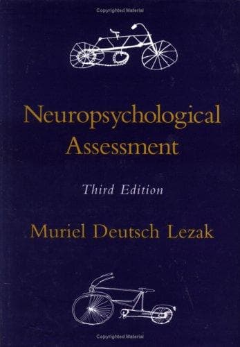 Cover of Neuropsychological assessment by Muriel Deutsch Lezak
