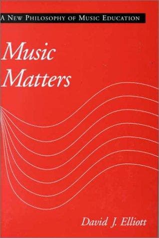 Cover of Music matters by David James Elliott