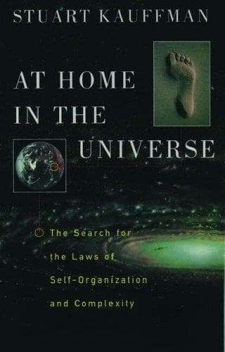 Cover of At home in the universe by Stuart A. Kauffman