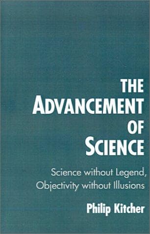 Cover of The advancement of science by Philip Kitcher