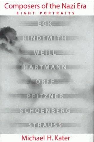 Cover of Composers of the Nazi Era by Michael H. Kater