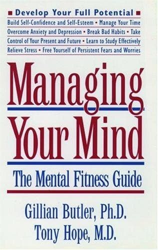 Cover of Managing Your Mind by Gillian Butler