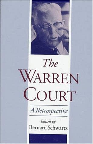 Cover of The Warren Court by Bernard Schwartz