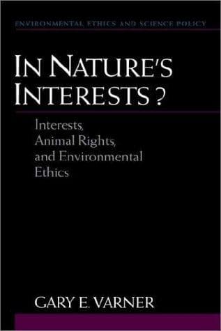 Cover of In Nature's Interests? by Gary E. Varner