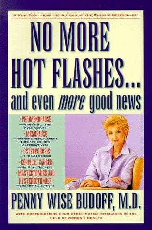 Cover of No more hot flashes-- and even more good news by Penny Wise Budoff