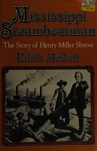 Cover of Mississippi steamboatman by Edith S. McCall