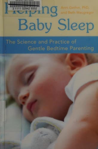 Cover of Helping baby sleep by Anni Gethin