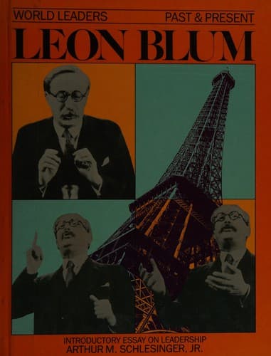 Cover of Léon Blum by Stephen Eric Bronner