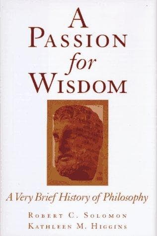 Cover of A passion for wisdom by Robert C. Solomon