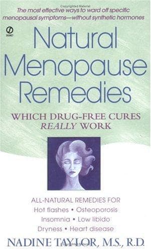 Cover of Natural menopause remedies by Nadine Taylor