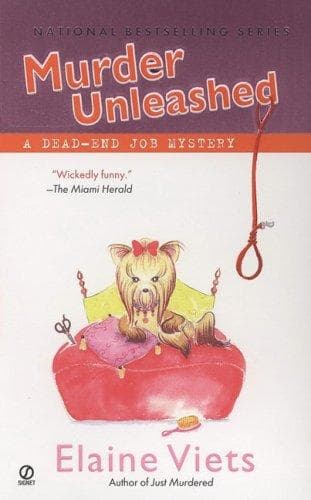 Cover of Murder Unleashed (Dead-End Job Mysteries, Book 5) by Elaine Viets