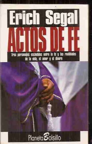Cover of Actos De Fe by Erich Segal