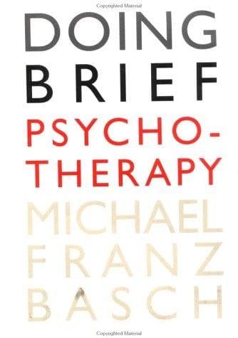 Cover of Doing brief psychotherapy by Michael Franz Basch