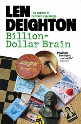 Cover of Billion-dollar brain by Len Deighton