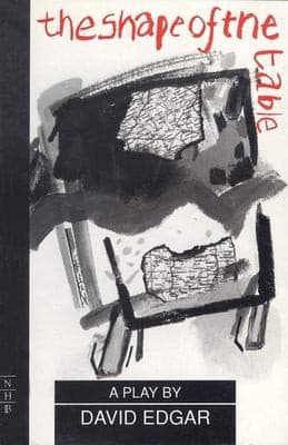 Cover of The shape of the table by David Edgar
