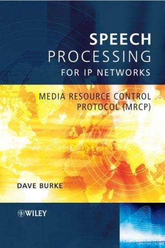 Cover of Speech Processing for IP Networks by David Burke