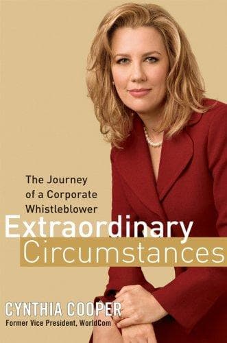 Cover of Extraordinary Circumstances by Cynthia Cooper