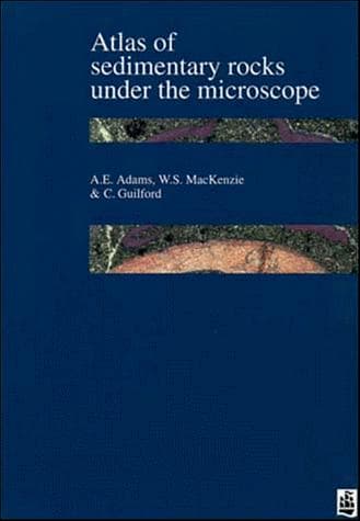 Cover of Atlas of sedimentary rocks under the microscope by Adams, A. E