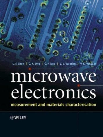 Cover of Microwave electronics by Lin-Feng Chen