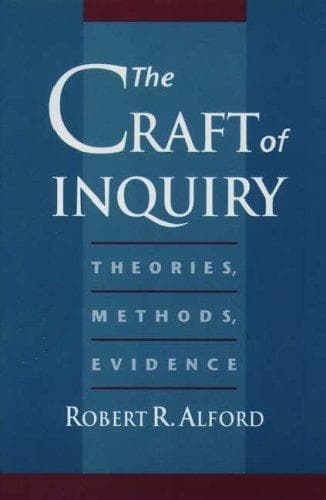 Cover of The craft of inquiry by Robert R. Alford