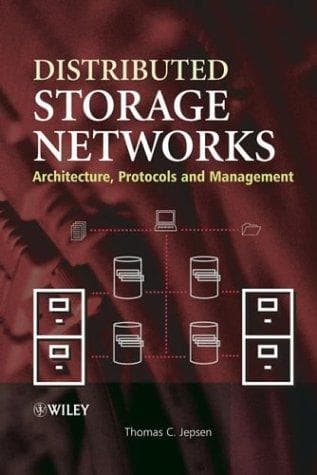 Cover of Distributed storage networks by Thomas C. Jepsen