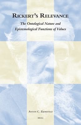Cover of Rickert's relevance by Anton C. Zijderveld