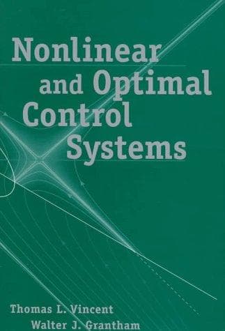 Cover of Nonlinear and optimal control systems by Thomas L. Vincent
