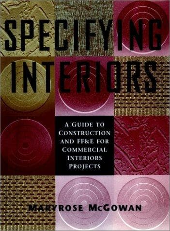 Cover of Specifying interiors by Maryrose McGowan